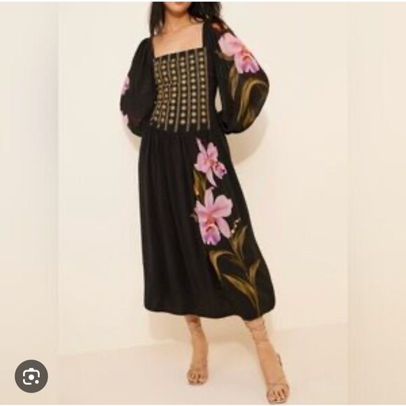 Farm Rio Maxi Dress XS - Picture 1 of 9